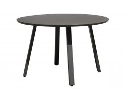 ALBERESE stół ogrodowy aluminiowy Ø120 antracytowy 