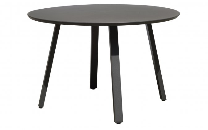 ALBERESE stół ogrodowy aluminiowy Ø120 antracytowy