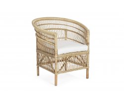 Fotel wypoczynkowy rattanowy JOSE do patio