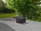 Pokrowiec na fotel ogrodowy 100x90 ciemnoszary wodoodporny