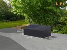 Pokrowiec na sofę ogrodową 220x100 ciemnoszary wodoodporny
