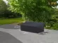 Pokrowiec na sofę ogrodową 220x100 ciemnoszary wodoodporny