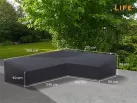 Pokrowiec na meble ogrodowe 350x270 cm LIFE kształt L ciemnoszary LEWY