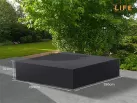 Pokrowiec na meble ogrodowe 280x280x70 cm LIFE prostokątny ciemnoszary