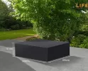 Pokrowiec na meble ogrodowe 220x185x70 cm LIFE prostokątny ciemnoszary