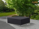 Pokrowiec na meble ogrodowe 220x185x70 cm LIFE prostokątny ciemnoszary