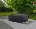 Pokrowiec na meble ogrodowe stołowe 1215x155x85 cm LIFE prostokątny ciemnoszary