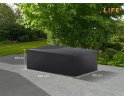 Pokrowiec na meble ogrodowe stołowe 255x155x85 cm LIFE prostokątny ciemnoszary