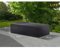 Pokrowiec na meble ogrodowe stołowe 325x155x85 cm LIFE prostokątny ciemnoszary