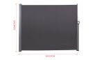 Sichtschutz Lovington 180x350 cm