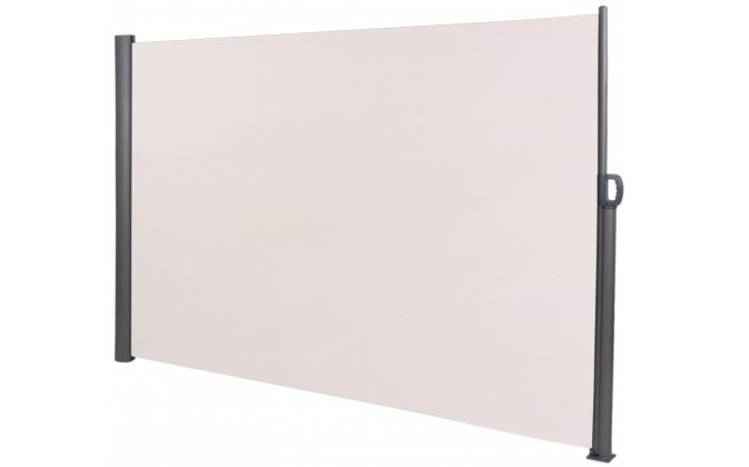 Osłona rozwijana pionowa 300 350 x 180 cm kremowa