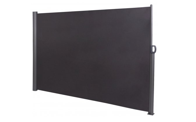 ANTRACYTOWA Osłona ogrodowa zasuwana parawan markiza LOVI 200 x 350 cm ANTRACYTOWA Osłona ogrodowa zasuwana parawan markiza LOVI 200 x 350 cm