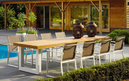 BIAŁY/TEAK Dostępny