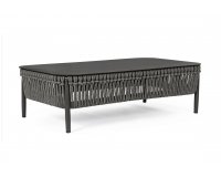 Komplet wypoczynkowy na taras TIVA bizzotto antracyt