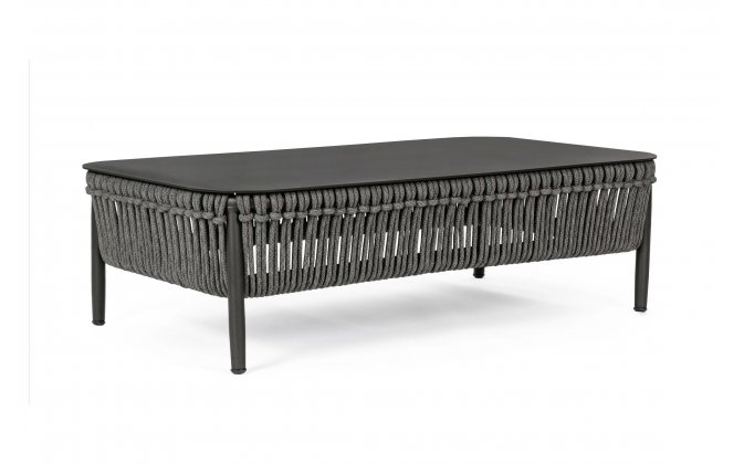 Komplet wypoczynkowy na taras TIVA bizzotto antracyt