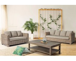 Meble wypoczynkowe rattanowe do patio FORTALEZALEZA bizzotto