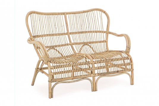Sofa rattanowa ażurowa CLARITA bizzotto