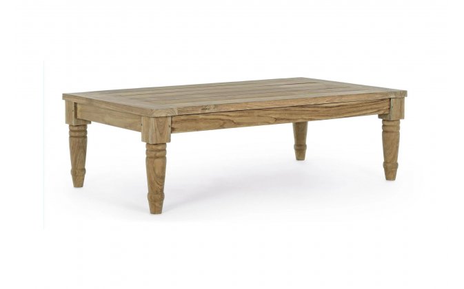 Stolik kawowy z drewna teakowego KARUBA bizzotto