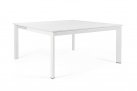 Biały rozkładany stół 160x110-160 aluminiowy ogrodowy KONNOR bizzotto