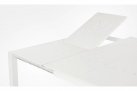 Biały rozkładany stół 160x110-160 aluminiowy ogrodowy KONNOR bizzotto