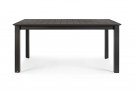 Ciemnoszary rozkładany stół 160-240x100 aluminiowy ogrodowy KONNOR bizzotto
