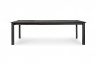 Ciemnoszary rozkładany stół 160-240x100 aluminiowy ogrodowy KONNOR bizzotto