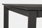 Ciemnoszary rozkładany stół 160-240x100 aluminiowy ogrodowy KONNOR bizzotto
