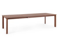 Brązowy rozkładany stół 200-300x110 aluminiowy ogrodowy KONNOR bizzotto