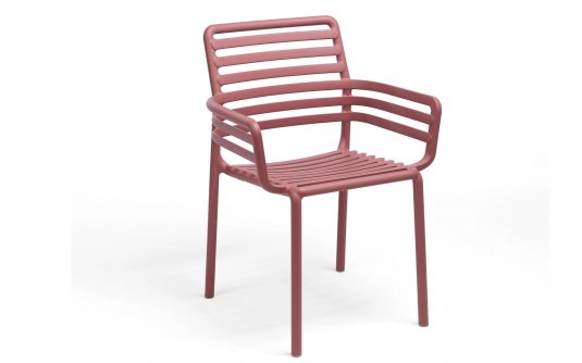 Krzesło stołowe ogrodowe nardi DOGA Marsala Krzesło stołowe ogrodowe nardi DOGA Marsala