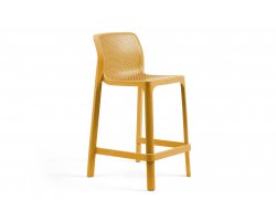 Stołek barowy Nardi NET musztardowy senape