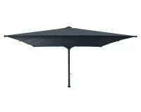 Parasol ogrodowy 500x500 cm z noga centralną ciemnoszary