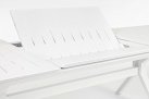 Biały rozxkładany stół ogrodowy aluminiowy KENYON 200-300 bizzotto
