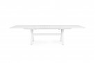 Biały rozxkładany stół ogrodowy aluminiowy KENYON 200-300 bizzotto
