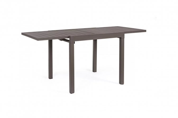 Rozkładany stół ogrodowy aluminiowy kawowy 83-166 PELAGIUS bizzotto