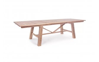 Rozkładany stół ogrodowy teak premium 220-300 MARYLAND bizzotto