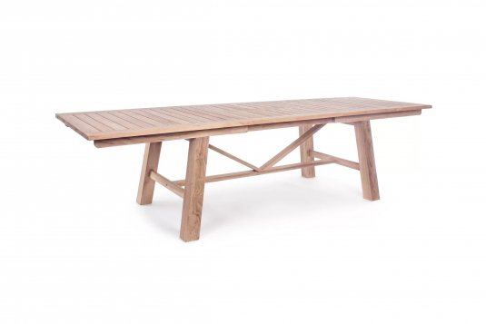 Rozkładany stół ogrodowy teak premium 220-300 MARYLAND bizzotto