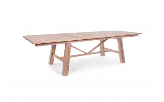 Rozkładany stół ogrodowy teak premium 220-300 MARYLAND bizzotto