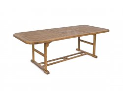 Akacjowy rozkładany stół ogrodowy NOEMI 180-240 NOEMI bizzotto