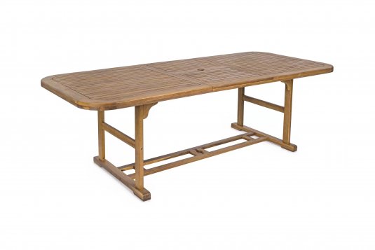 Akacjowy rozkładany stół ogrodowy NOEMI 180-240 NOEMI bizzotto