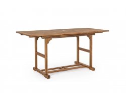 Rozkładany stół ogrodowy noemi 120-160 akacjowy bizzotto