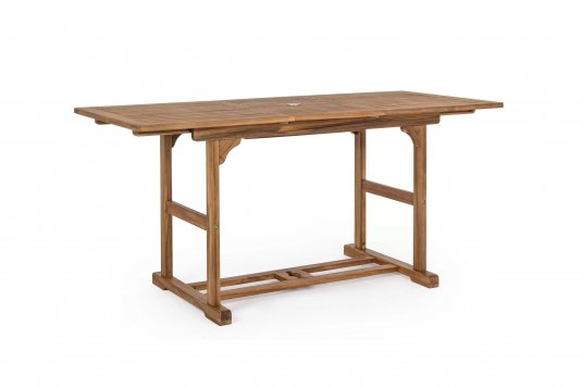 Rozkładany stół ogrodowy noemi 120-160 akacjowy bizzotto