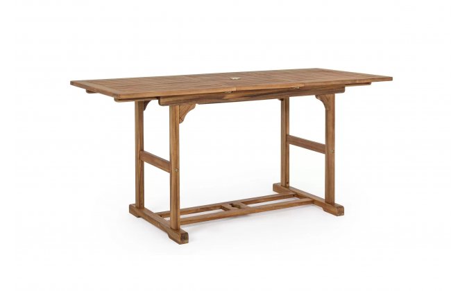 Rozkładany stół ogrodowy noemi 120-160 akacjowy bizzotto