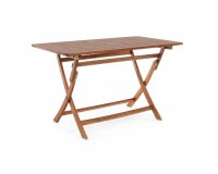 Składany stół ogrodowy akacjowy 120x70 NOEMI  bizzotto