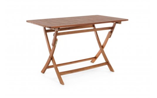 Składany stół ogrodowy akacjowy 120x70 NOEMI  bizzotto