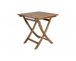 Kwadratowy stół składany 70x70 akacjowy NOEMI 70 bizzotto