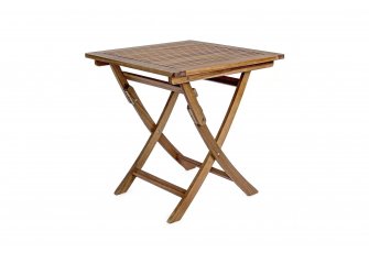 Kwadratowy stół składany 70x70 akacjowy NOEMI 70 bizzotto