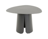 Stolik kawowy LUMA Lesli Living aluminium antracyt