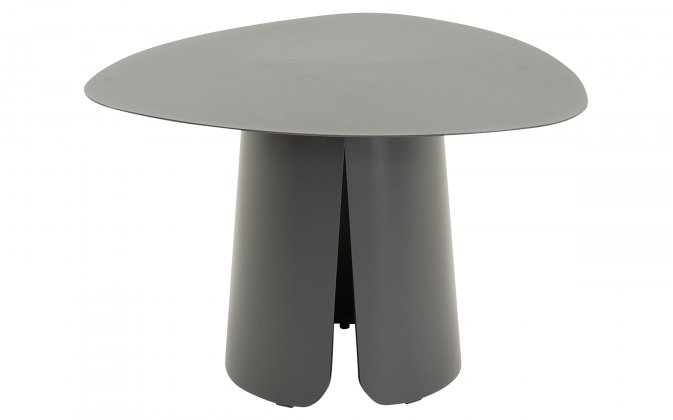 Stolik kawowy LUMA Lesli Living aluminium antracyt