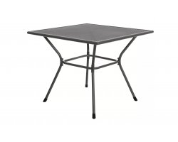 Kwadratowy stół 90x90 cm stalowy siatka NORDIC