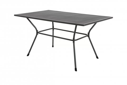Kwadratowy stół 145x90 cm stalowy siatka NORDIC
